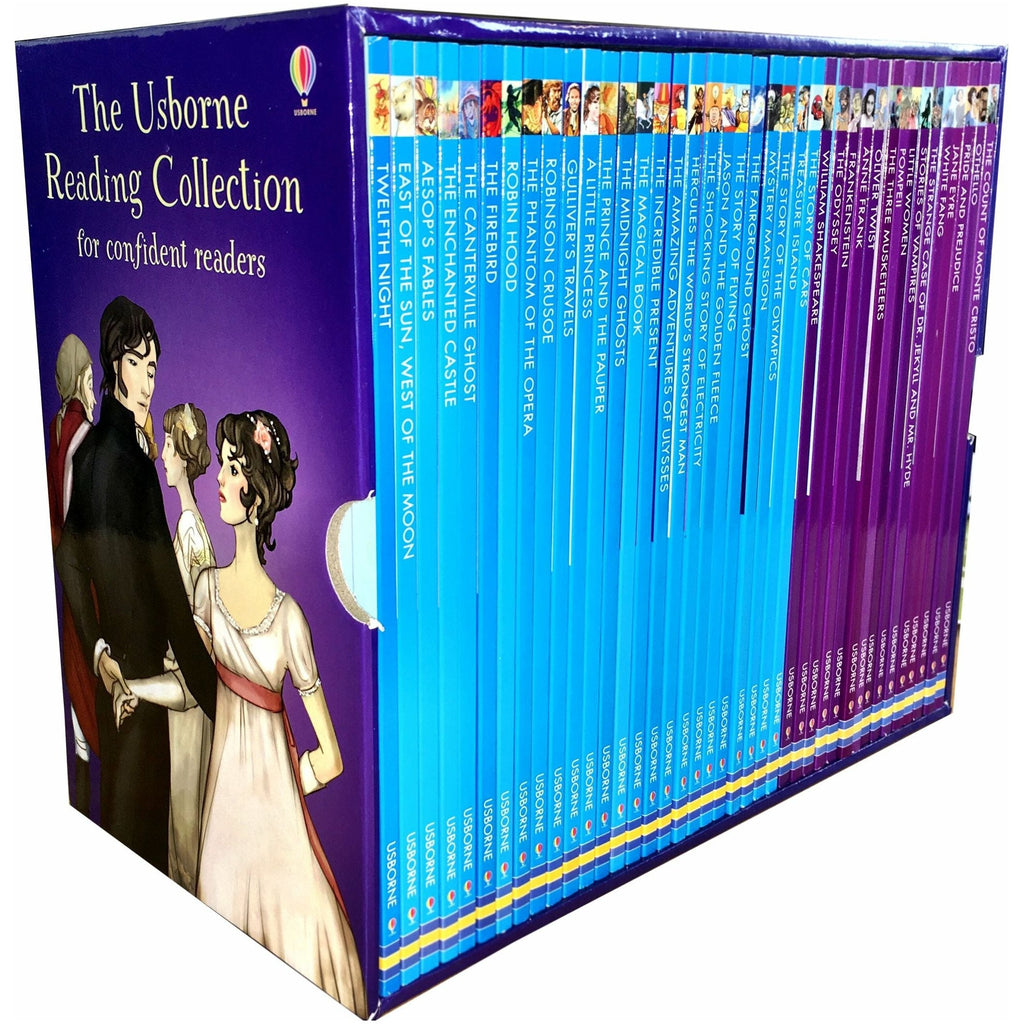 Usborne Young Reading Library Collection 80 Books Set Complete School Pack  Age 5 & 6+