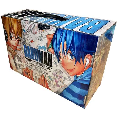 Bakuman Manga Volumes 1-20 outlets Ohba/Obata Complete Series Viz Shonen Jump English