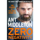 Anthony Middleton Life, Leadership Lessons 4 Books Set SAS: Who Dares Wins, Zero Negativity, The Fear Bubble, First Man In Leading from the Front