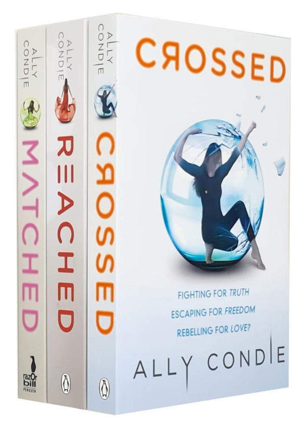 Matched Trilogy Ally Condie Collection 3 Books Set (Crossed, Reached, Matched)