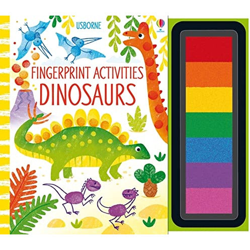 Usborne Fingerprint Activities: Dinosaurs