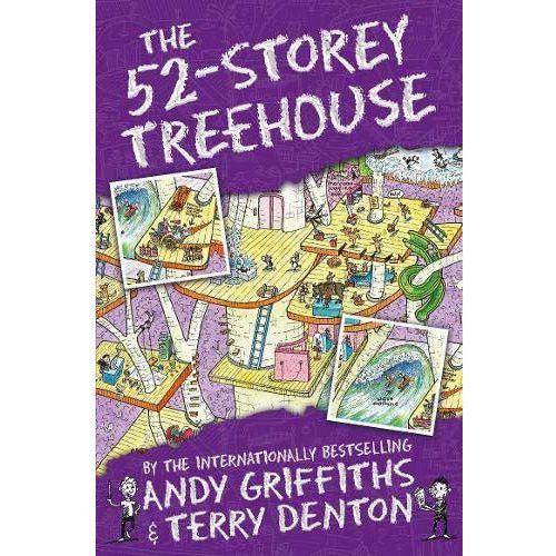 Andy Griffiths The Treehouse Collection 11 Books Set 130-Storey, 117-Storey, 104-Storey