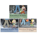 Knuffle Bunny Series Collection 3 Books Set By Mo Willems (Knuffle Bunny, Knuffle Bunny Too and Knuffle Bunny Free)