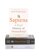 Yuval Noah Harari 3 Books Collection Set (Sapiens, Homo Deus, 21 Lessons for the 21st Century)