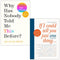 Why Has Nobody Told Me This Before? [Hardcover] By Julie Smith and If I Could Tell You Just One Thing By Richard Reed 2 Books Collection Set