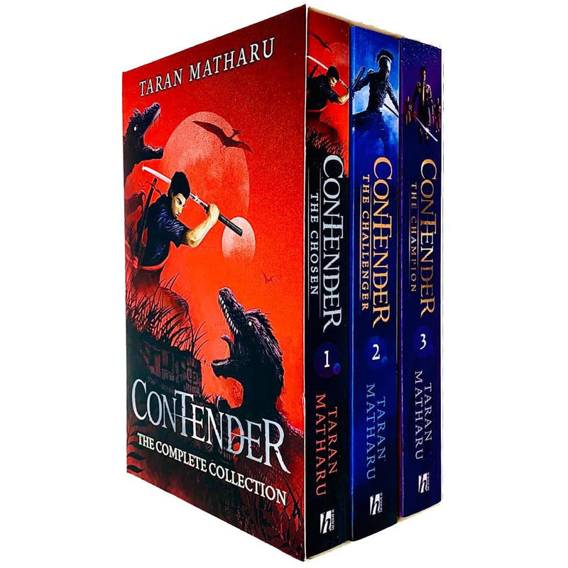 Taran Matharu Contender Series 3 Books Collection Set (The Chosen, The Challenger, The Champion)