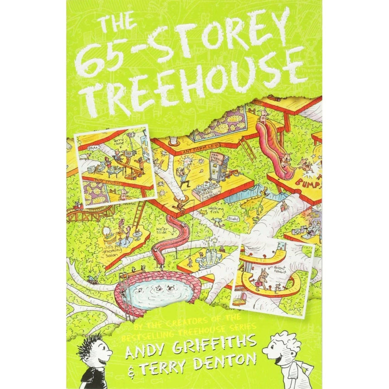 Andy Griffiths The Treehouse Collection 11 Books Set 130-Storey, 117-Storey, 104-Storey