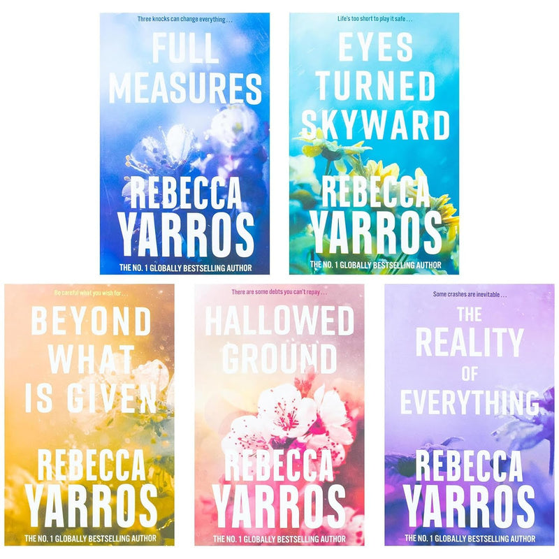 Flight & Glory Series Collection 5 Book Set By Rebecca Yarros (Full Measures, Eyes Turned Skyward, Beyond What is Given, Hallowed Ground, The Last Letter)