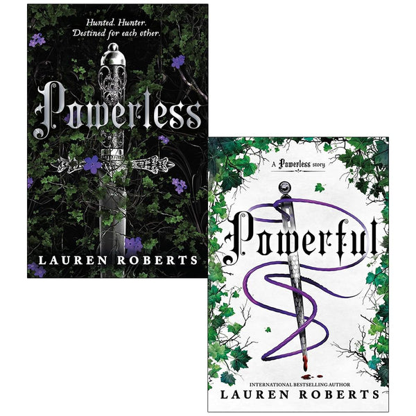 Lauren Roberts Powerless Trilogy Collection 2 Books Set (Powerless & Powerful)