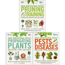 RHS Pruning & Training, RHS Propagating Plants, RHS Pests & Diseases 3 Books Collection Set