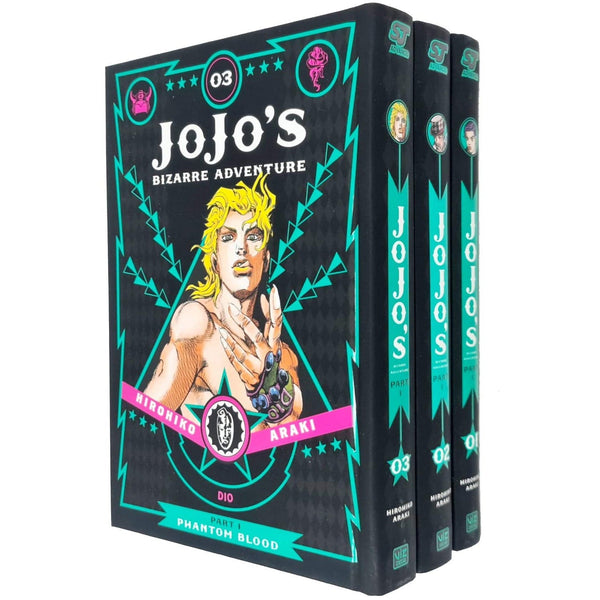 Jojos Bizarre Adventure Phantom Blood Part 1 - 3 Books - Phantom Blood Vol 1 Phantom Blood Vol 2 P..