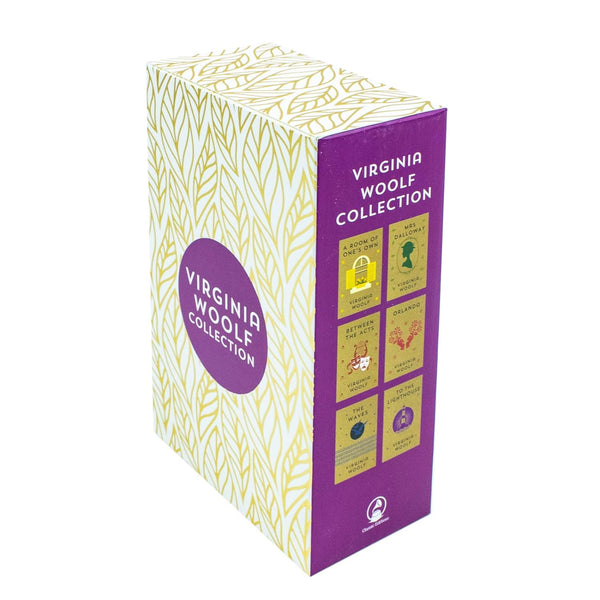 The Virginia Woolf Collection 6 Books set: (A Room Of One's Own, Mrs Dalloway, Between The Acts, The Waves, To The Lighthouse, Orlando)