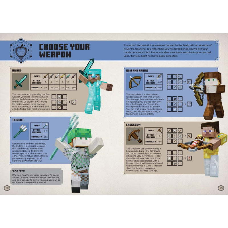 Minecraft: The Complete Handbook Collection by Mojang AB: 4 books Box Set - Ages 8-10 - Hardback