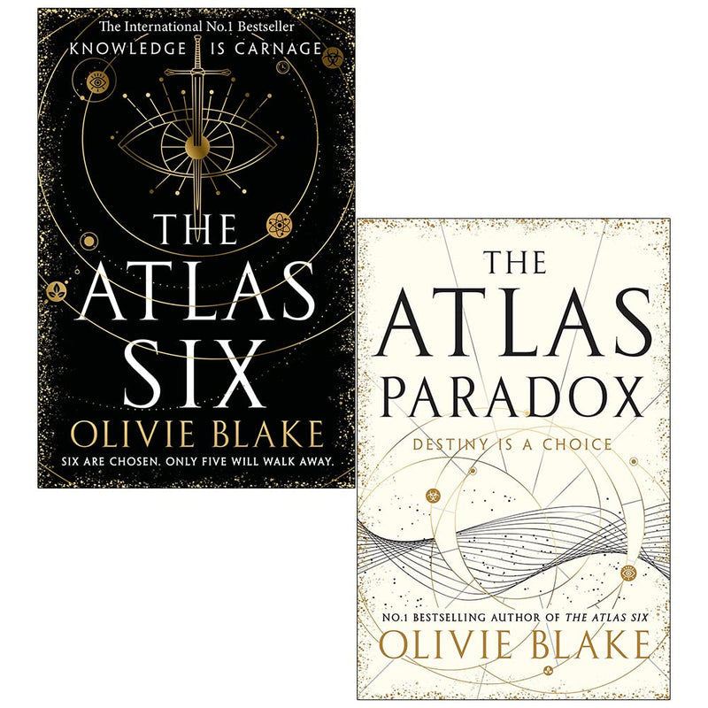 Atlas Series 2 Books Collection Set By Olivie Blake (The Atlas Six, The Atlas Paradox)