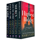 Salacious Players Club Series 5 Books Collection Set by Sara Cate (Praise, Eyes on Me, Give Me More, Mercy, Highest Bidder)