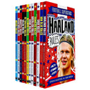 Football Superstars 12 Books Collection Rules Mega Pack Set By Simon Mugford &amp; Dan Green(Fact,Stories &amp; Starts)(Rolando, Neymar, Messi, Kane, Mbappé, Rashford, Haaland, Salah, De Bruyne &amp; More)