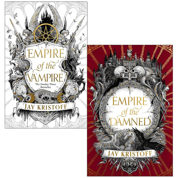 Empire of the Vampire Series Collection 2 Books Set By Jay Kristoff (Empire of the Vampire & [Hardcover] Empire of the Damned)