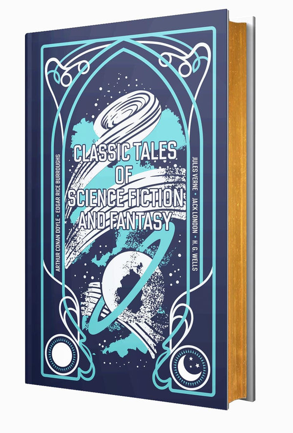 Classic Tales of Science Fiction And Fantasy (Leather-bound)