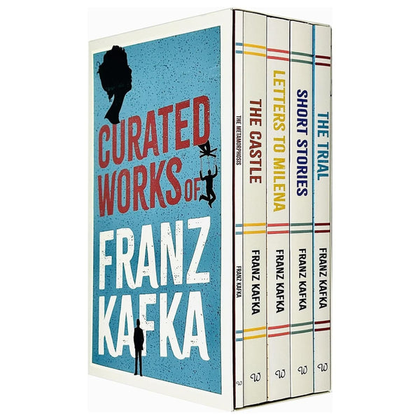 Curated Works of Franz Kafka 5 Books Collection Boxed Set (The Trial, Short Stories, Letters to Millena, The Castle & The Metamorphosis)