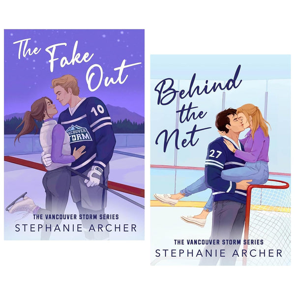 Vancouver Storm Series 2 Books Collection Set (Behind The Net & The Fake Out)