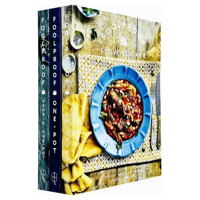 Foolproof Series 3 Books Collection Set (Foolproof Slow Cooker,Foolproof One-Pot & Foolproof Veggie One-Pot)