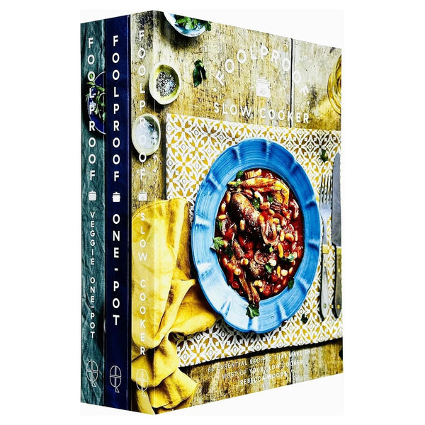 Foolproof Series 3 Books Collection Set (Foolproof Slow Cooker,Foolproof One-Pot & Foolproof Veggie One-Pot)