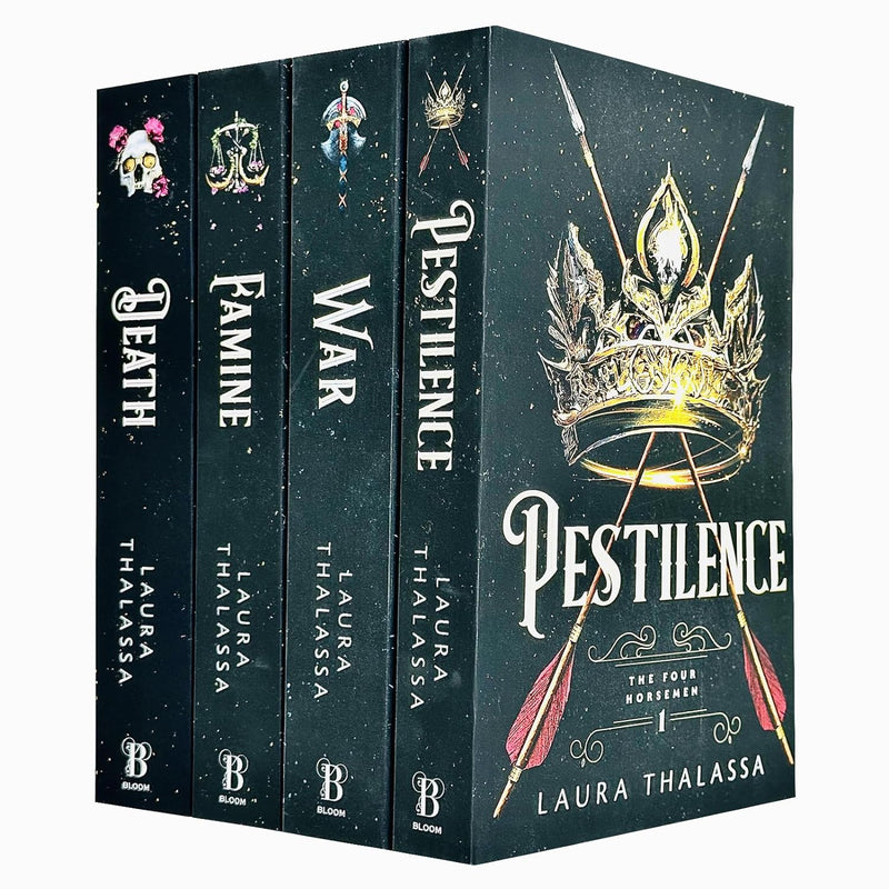 The Four Horsemen Series 4 Books Collection Set by Laura Thalassa (Pestilence, War, Famine & Death)