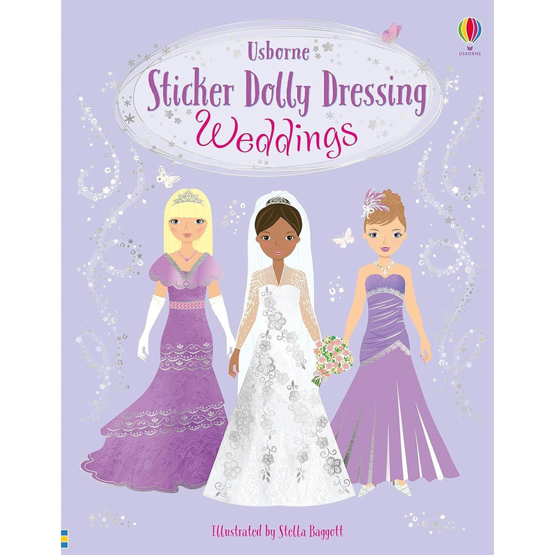 Sticker Dolly Dressing Weddings