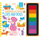 Usborne Fingerprint Activities: Cats and Dogs