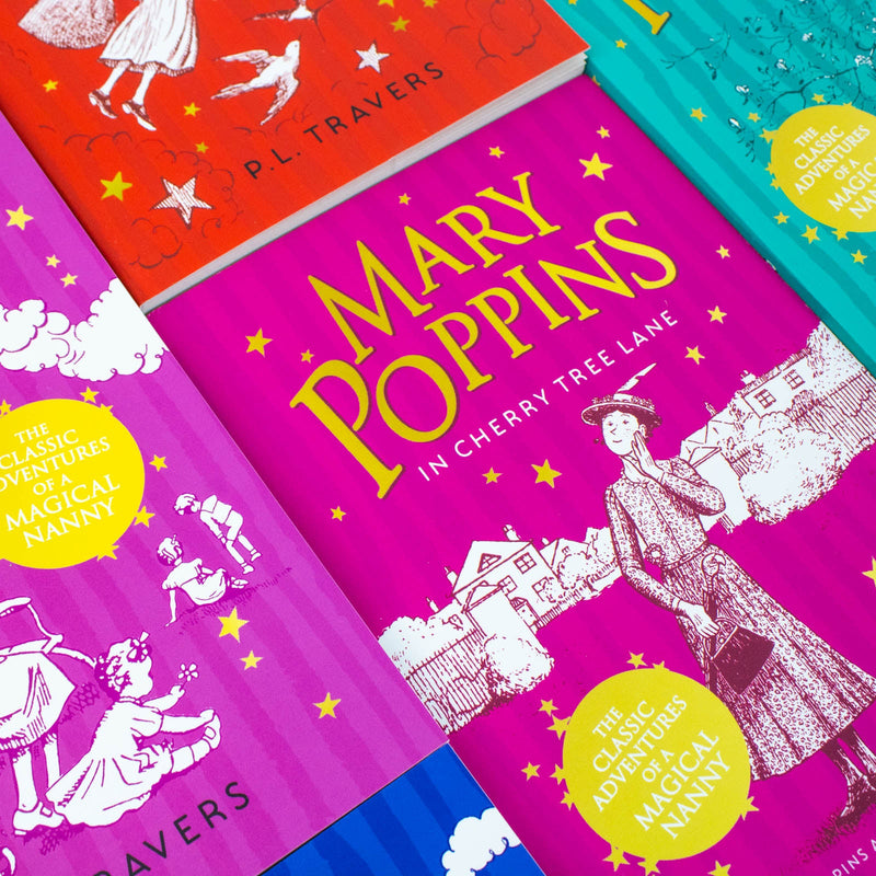 Mary Poppins The Complete Collection 5 Books Set by P. L. Travers