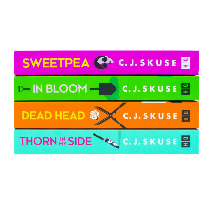 Sweetpea Series 4 Books Collection Set By C. J. Skuse (Sweetpea, In Bloom, Dead Head & Thorn in my Side)