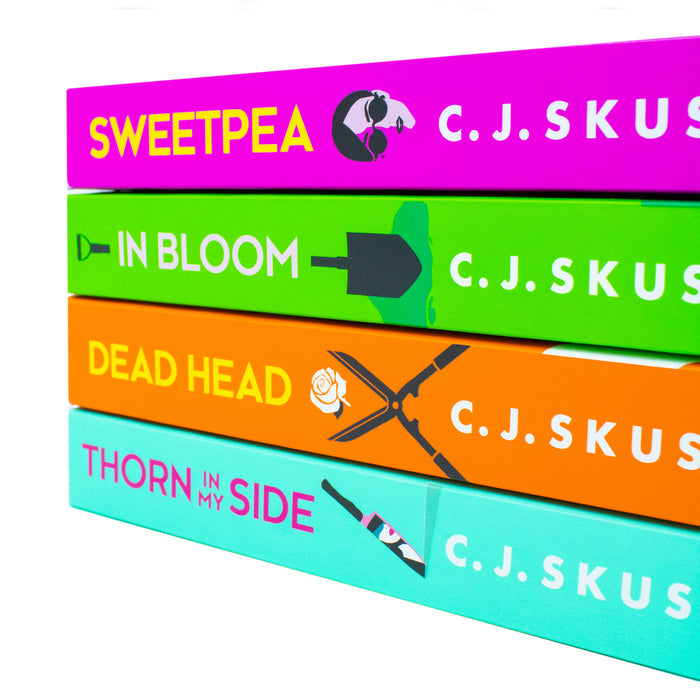 Sweetpea Series 4 Books Collection Set By C. J. Skuse (Sweetpea, In Bloom, Dead Head & Thorn in my Side)