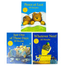 A Bear Family Book Collection 3 Books Set By Jill Murphy (Whatever Next!, Peace At Last, Just One Of Those Days)