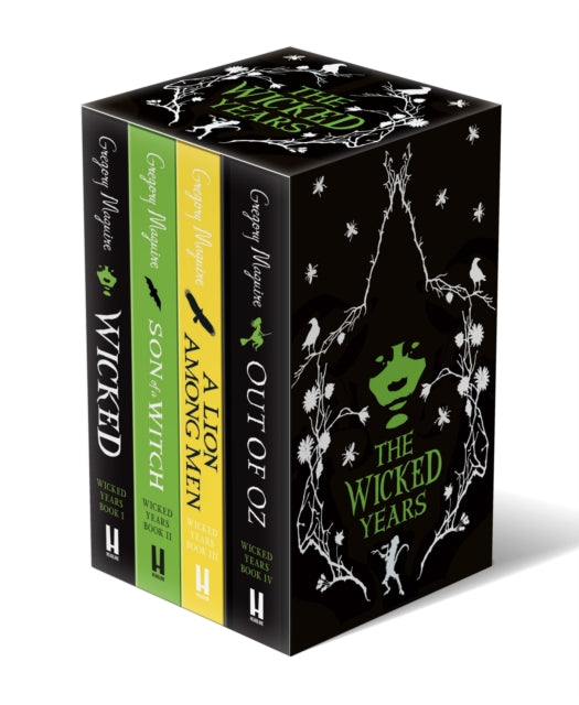 Wicked Years Series 4 Books Collection Box Set (Wicked, Son of a Witch, A Lion Among Men & Out of Oz)