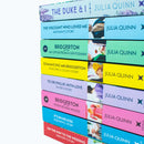 Bridgerton Family Book Series Complete Books 1 - 8 Collection Set by Julia Quinn NETFLIX