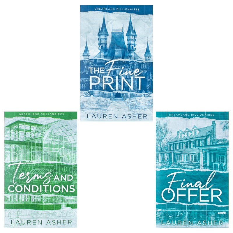 Dreamland Billionaires Collection 3 Books Set By Lauren Asher (The Fine Print, Terms and Conditions)