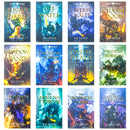 Lone Wolf Series Books 1-12 Collection Set By Joe Dever (Flight from the Dark, Fire on the Water, Caverns of Kalte, Chasm of Doom, Shadow on the Sand, The Kingdoms of Terror, Castle Death & More)