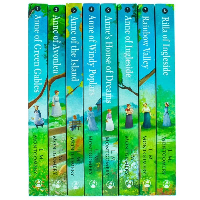 Anne Of Green Gables The Complete Collection 8 Books Set By L.M. Montgomery NEW COVER