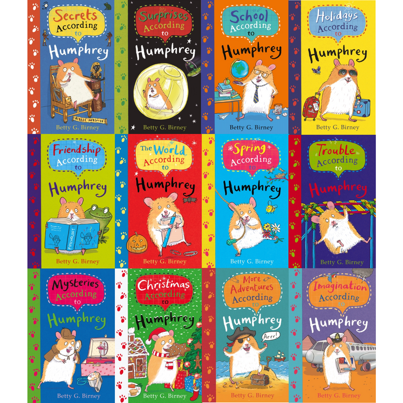 According to Humphrey the Hamster Series Collection 12 Books Set by Betty G. Birney