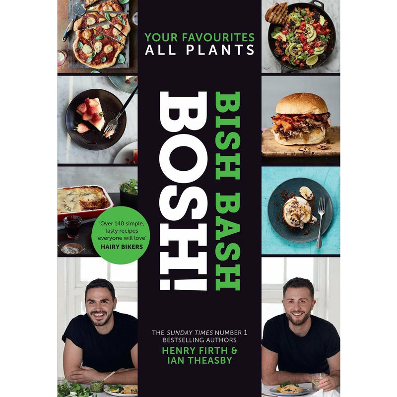 Bosh Healthy Vegan, [Hardcover] Bish Bash Bosh 2 Books Collection Set By Henry Firth, Ian Theasby