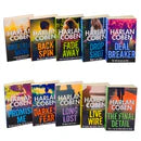 Harlan Coben Myron Bolitar Series Collection 1-10 Books Set (Deal Breaker, Drop Shot, Fade Away, Back Spin, One False Move, The Final Detail, Darkest Fear, Promise Me, Long Lost, Live Wire)