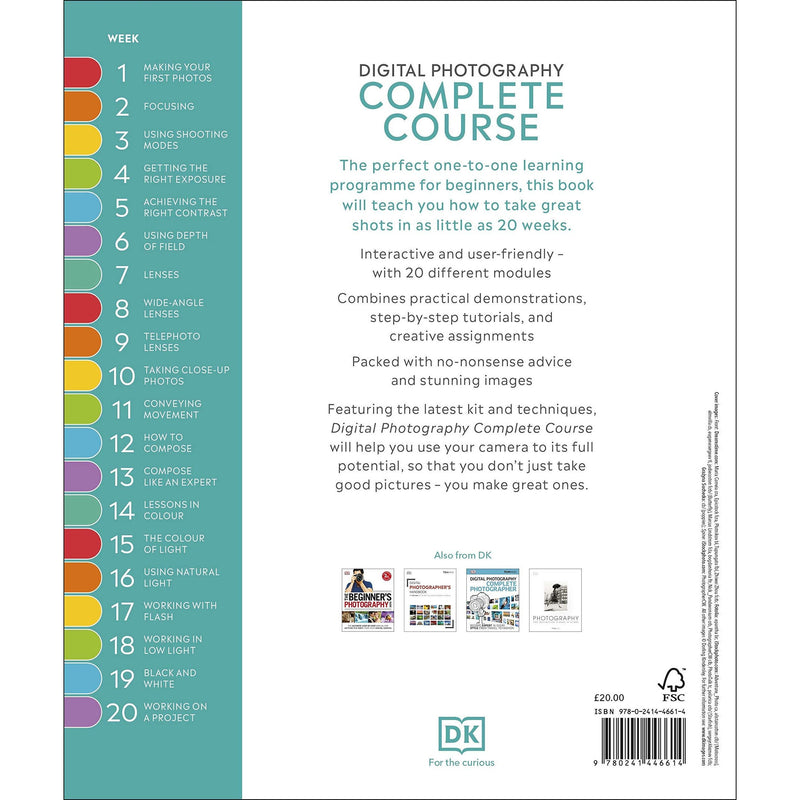 Digital Photography Complete Course - Learn Everything You Need To Know In 20 Weeks