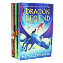 Dragon Realm Series 3 Books Collection Set By Katie Tsang, Kevin Tsang (Dragon Legend, Dragon Mountain, Dragon City)