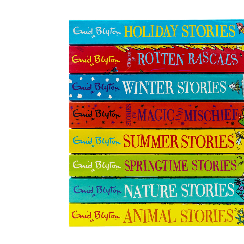 Bumper Short Story Collection 8 Books Box Set Including Over 200 Stories By Enid Blyton