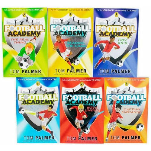 Football Academy Tom Palmer Collection 6 Books Set