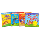 My First Pop-Up Fairytales 4 Books Collection Set (Chicken Licken, Little Red Riding Hood, Goldilocks, Jack and the Beanstalk)