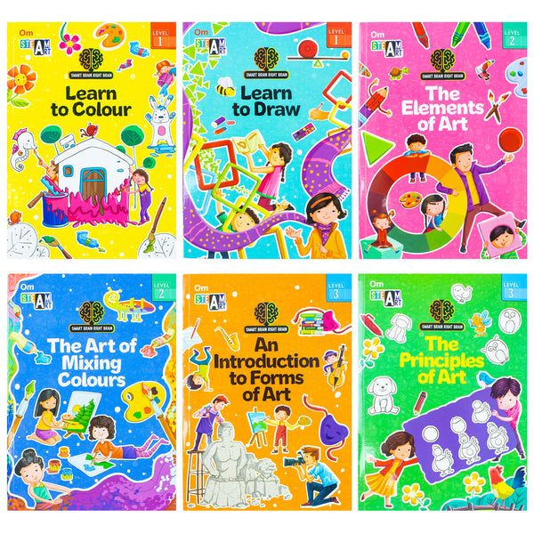 Steam: My First Arts Library 6 Books Collection Set [Level 1 - 3]