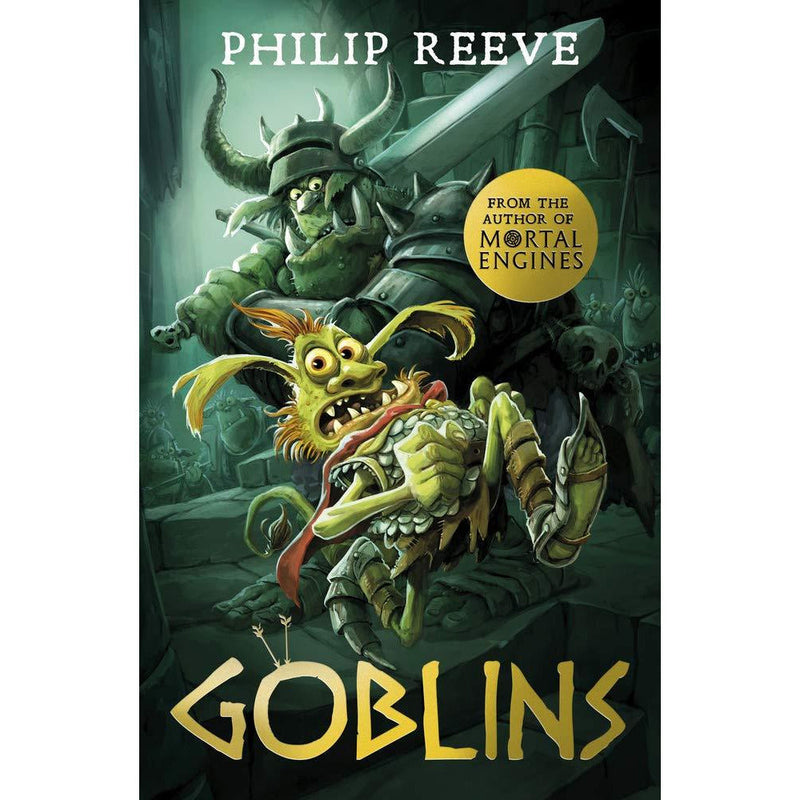 Philip Reeve Goblins Series 3 Books Collection Set - Goblins, Goblins vs Dwarves, Goblin Quest