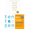 Good Vibes, Good Life, Ten Times Happier, Ten to Zen Collection 3 Books Set