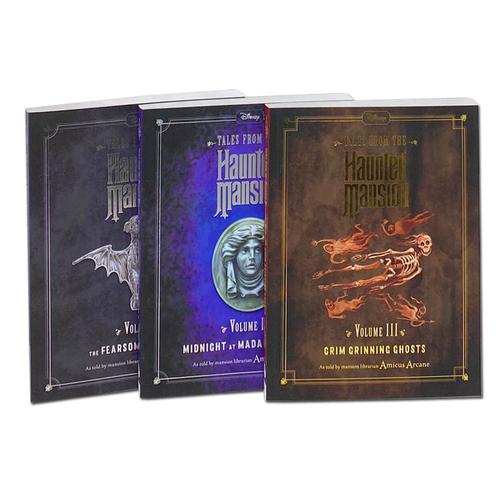 Tales from the Haunted Mansion Series 3 Books Collection Set (Fearsome Foursome, Midnight at Madame Leota, Grim Grinning Ghosts)